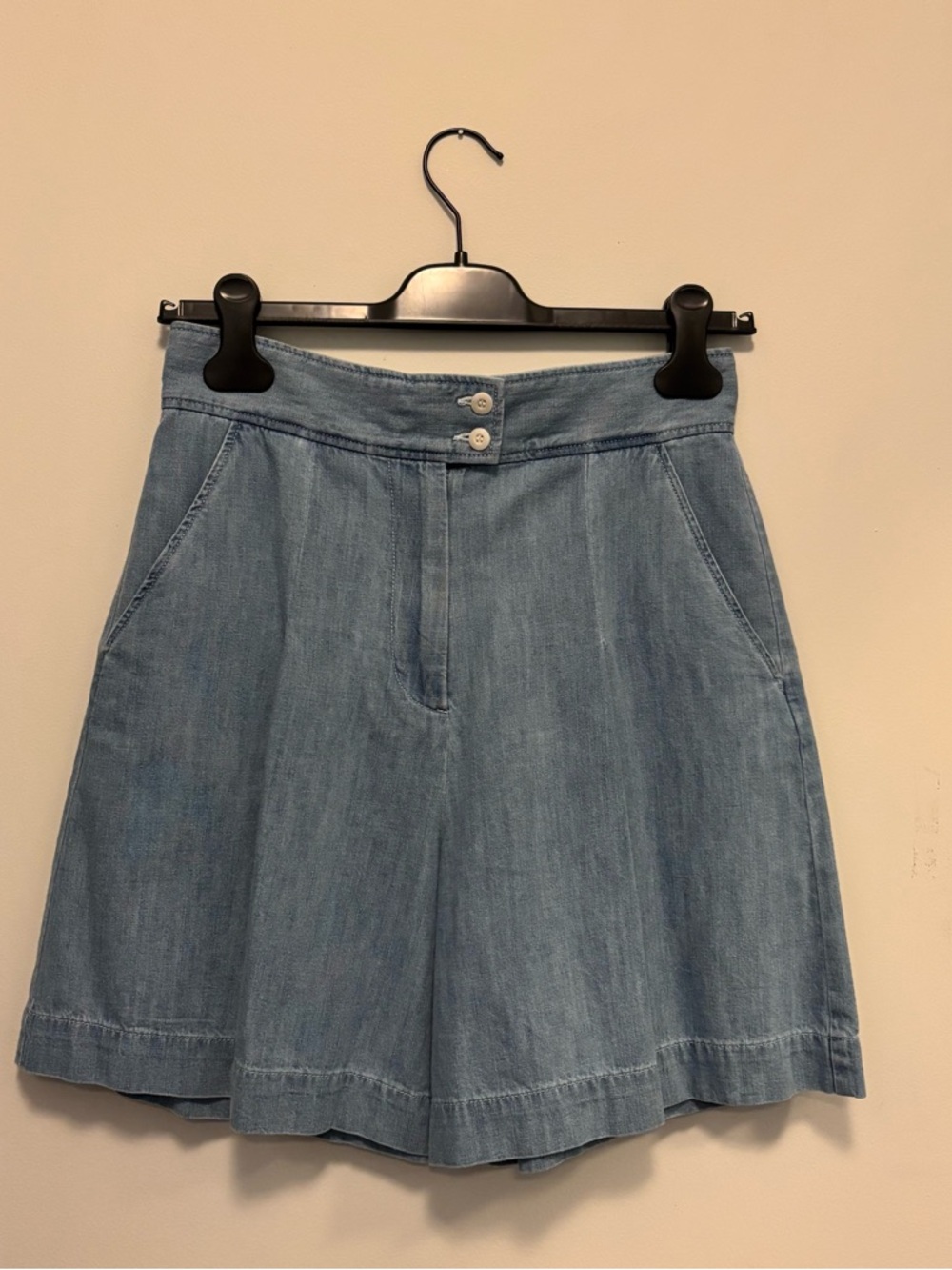 A.P.C. Blue Diane Shorts